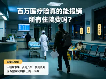 百万医疗险真的能报销所有住院费吗？
