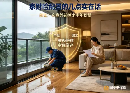 除了防盗门，给家上个保险有必要吗？家财险配置的几点实在话