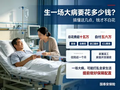 生一场大病要花多少钱？搞懂这几点，钱才不白花