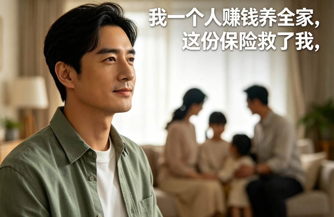 家庭支柱｜"我一个人赚钱养全家，这份保险救了我"——2026年一个真实理赔故事(图1)
