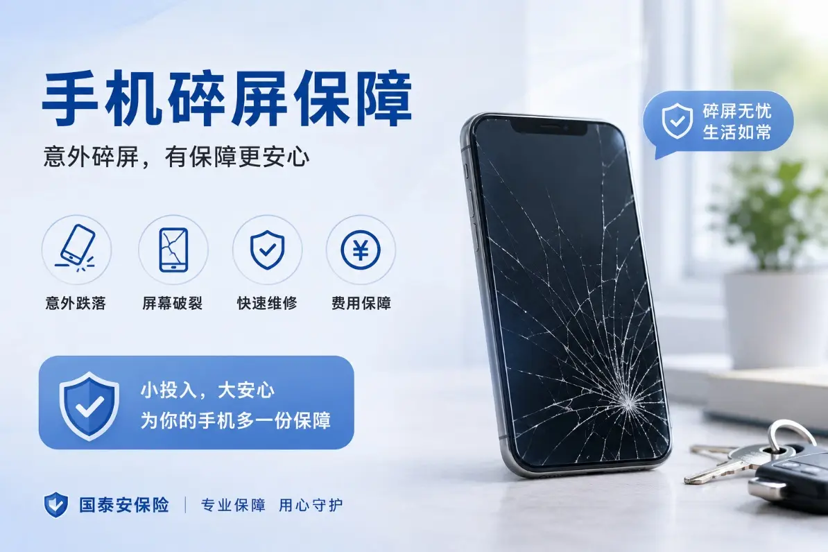 新手机刚买两个月，掉地上屏幕碎了：碎屏保障能赔吗？(图1)