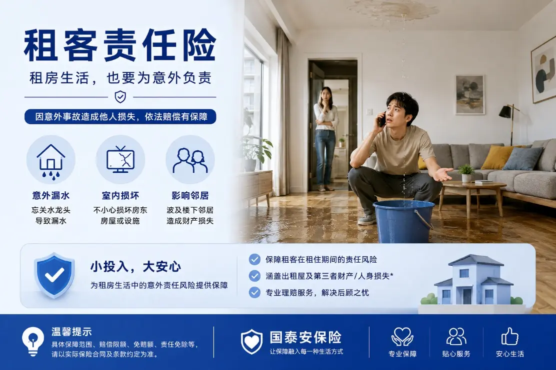 租房忘关水龙头，把楼下泡了：房子不是自己的，也要赔吗？(图1)