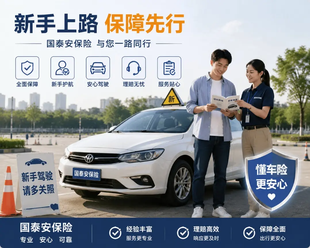 车险中的新手司机风险管理，新车上路前为什么要提前了解保障(图1)