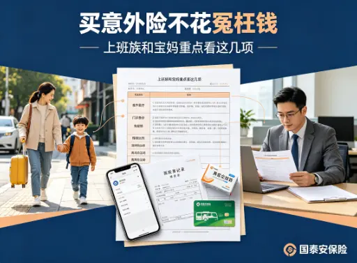 上班族和宝妈怎么挑意外险才不花冤枉钱(图1) 上班族和宝妈怎么挑意外险才不花冤枉钱(图1)