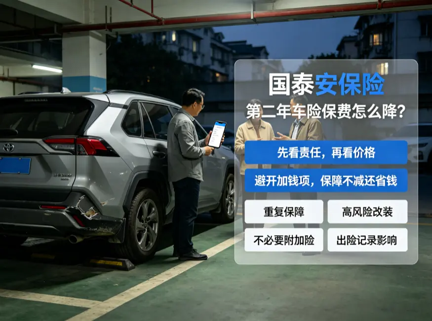 第二年车险保费怎么降?避开这几个加钱项,保障不减还省钱(图1) 第二年车险保费怎么降?避开这几个加钱项,保障不减还省钱(图1)